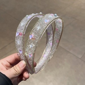 Diadema de Cristal Estilo Coreano con Pedrería, Elegante Accesorio para el Cabello con Forma de Corona para <span class=keywords><strong>Mujer</strong></span>, Impermeable y Ecológico, Ideal para Bodas - Product Image 2