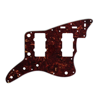 JM Red Turtle 4 plis Guitare électrique PickGuard Top Front Cover Nouvel accessoire pour instrument de musique