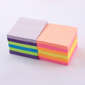 Tùy chỉnh 3*3 inch văn phòng phẩm ghi chú dán in Quà tặng khuyến mãi notepad Memo Pads với logo Chất liệu giấy - Product Image 2