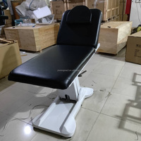 Offre Spéciale : Table de Traitement Moderne en Cuir Synthétique pour Salon de Beauté, Lit de Soin Ajustable pour Spa Facial, Lit Électrique pour Extensions de Cils à 2 Moteurs, Utilisation en Salon