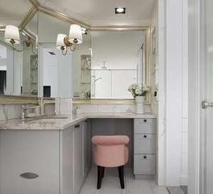 Meuble-lavabo de salle de bain modulaire chinois, style moderne, comprenant des accessoires de salle de bain - Product Image 2