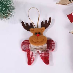 Low MOQ Custom Mini Fabric Christmas <b>Bells</b> - Reindeer & Santa Festive Event Decorations - Product Image 4