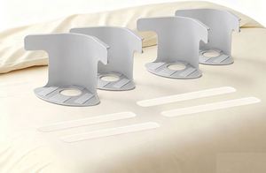 Lock <b>Sheet</b> Holder <b>Plastic</b> Eco-Friendly Reusable Durable Bedding Corner Clamp Fitted <b>Sheet</b> Fastener Kit with Detachable Design - Product Image 4