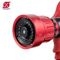 Vente directe usine – Lance-incendie portable en alliage d'aluminium, flexible et durable, avec poignée pistolet et raccord BS 2 pouces/2,5 pouces pour la lutte contre les incendies