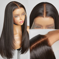 Cheveux humains coupe en couches HD perruque avant en dentelle cuticule aligné 13x4 4x4 5x5 dentelle perruques de cheveux humains coupe en couches perruques de cheveux humains complets