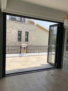 Pintu Lipat Eksterior Hitam Multi Lipat Rangka Aluminium Pintu Lipat Kaca Balkon - Product Image 6