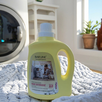 Fabricants de produits chimiques quotidiens OEM, liquide de lavage naturel, bouteilles personnalisées, nettoyage en profondeur des vêtements, mère et enfant