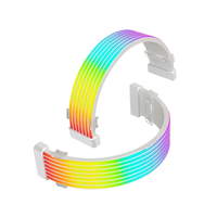 Zeromaster Fantasy WuKong ARGB Neon Line Luminous 88 Lampes à LED 8P/24Pin Synchronisation Alimentation Arc-en-ciel Bande Décorative pour Ordinateur