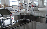 Machine de remplissage entièrement automatique en acier inoxydable pour aérosols (parfums, peintures, boissons, produits chimiques) avec moteur à engrenages