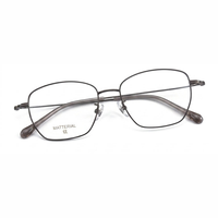 Gafas de Titanio Ligeras Personalizadas para Hombres y Mujeres de Negocios, Monturas Ópticas para Lectura, Lentes Unisex