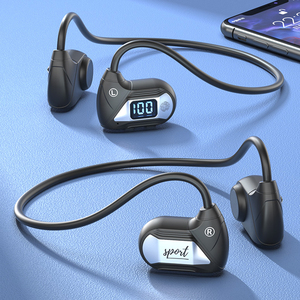 Auriculares Deportivos de Conducción Aérea BT, Auriculares Abiertos, Auriculares Deportivos Sobre la Oreja, Sonido de Alta Fidelidad, Inalámbricos, Adecuados para Correr - Product Image 2