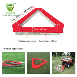 <span class=keywords><strong>Brosse</strong></span> triangulaire en <span class=keywords><strong>gazon</strong></span> artificiel pour terrains de football brossage d'entretien du <span class=keywords><strong>gazon</strong></span> synthétique pour le caoutchouc de sable intercalaire - Product Image 5
