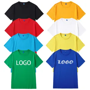Camiseta de algodón 100% Unisex de alta calidad con logotipo personalizado, camiseta de gran tamaño personalizada preencogida con etiqueta privada de marca impresa