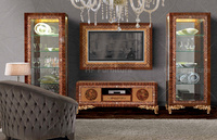 Meubles de salle à manger haut de gamme de style américain classique de luxe pour Vila grande maison Tables et chaises de salle à manger d'intérieur