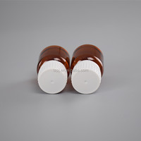 Chine fournisseur 30ml PET en plastique brun liquide bouteille de sirop contre la toux orale liquide bouteille avec bouchon de sécurité de Haute qualité prix bas