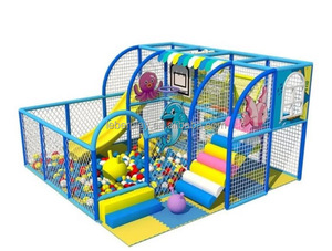 Parc pour bébé intérieur doux de haute qualité du fabricant supérieur en plastique coloré <span class=keywords><strong>toboggan</strong></span> en bois fosse à balles fabriquée en Chine pour le centre commercial - Product Image 3