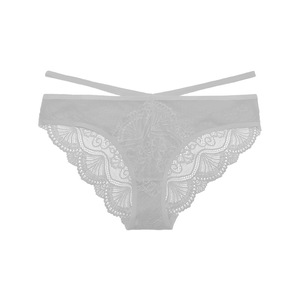Sexy Spitzen unterwäsche für Frau Doppel gürtel Taille Mid-Rise Höschen Weibliche Slips Intimates - Product Image 6