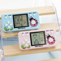 Jeux classiques grand écran Console de jeu pratique jouet éducatif drôle enfants jouant russie blocs jeu