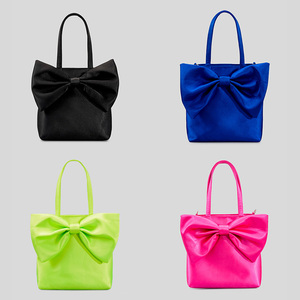 <span class=keywords><strong>Novedades</strong></span> 2026, Mini Bolso de Hombro de Diseño Inspirado en Diseñadores, con Acabado de Seda y Lazo Grande, para Mujer, Uso Nocturno, Venta al Por Mayor - Product Image 6