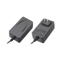 Adaptateur 24V CC 60W à Haute Efficacité Énergétique, Faible Consommation, Prise Universelle pour Ordinateur de Bureau, Ordinateur Portable, Électronique Grand Public, Lumière LED, Conforme ROHS