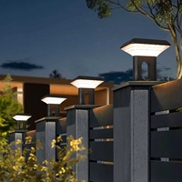 Nouvelle lumière solaire de puissance de ville moderne étanche IP65 fleur décoration cour clôture super lumineuse