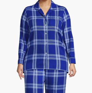 Ensemble <span class=keywords><strong>de</strong></span> pyjama pour femmes 100% coton <span class=keywords><strong>en</strong></span> gros, <span class=keywords><strong>pantalon</strong></span> à carreaux à manches longues, respirant, confortable, vêtements <span class=keywords><strong>de</strong></span> détente, printemps automne, vêtements <span class=keywords><strong>de</strong></span> nuit classiques pour femmes - Product Image 3