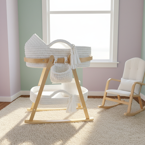 Cesta de Pañales para Bebé Multifuncional, Plegable, Moderna, de Ganchillo, Impermeable y Ecológica - Product Image 6