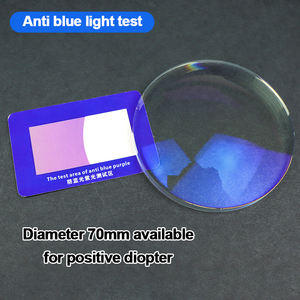 Lentes Ópticas de Plástico 1.67 MR-7 con Bloqueo de Luz Azul UV420 HMC de Alta Cilindrada - Product Image 2