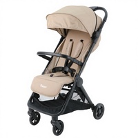 Poussette bébé pliable automatiquement en alliage d'aluminium, à une main, capacité de charge de 22 kg, pour les enfants de 0 à 3 ans, certifiée EN, modèle BSS086