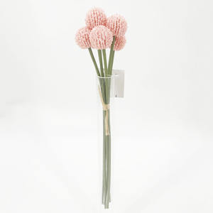 Flor decorativa Plantas artificiales Bolas de plástico Flor de cebolla Faux Greenery Flor de diente de león - Product Image 1