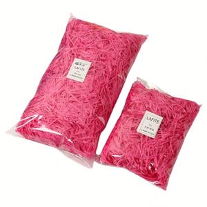 Relleno de Papel Triturado Ondulado de 10g/Bolsa para Mayoristas, Confeti de Papel Rafia, Relleno de Papel para Cestas, Papel Triturado Colorido para Cajas de Regalo - Product Image 4