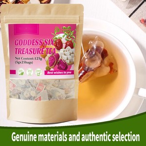 Té Seis Tesoros <span class=keywords><strong>de</strong></span> la Diosa, Té para la Mejora Femenina, Bienestar Natural, Té Nutritivo para la Salud, Té <span class=keywords><strong>de</strong></span> Belleza en Bolsitas para la Bebida Diaria <span class=keywords><strong>de</strong></span> la <span class=keywords><strong>Mujer</strong></span> - Product Image 4
