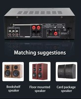 Module amplificateur Bluetooth 2 canaux 300W avec son intégré pour enceintes DIY, alimentation 12V