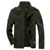 Blouson Bomber Homme Printemps à Motifs Floraux, Coupe Slim, Décontracté, Col Montant, Fermeture Éclair, Tendance, en Coton Teint, pour le Travail et le Quotidien