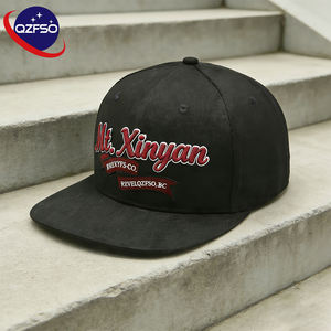 QZFSO Manufacturer Personalized Custom Logo 3D Embroidery 6 Panel Cotton <b>Flat</b> Brim Baseball <b>Cap</b> Gorras Snapback Hat - Product Image 1