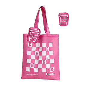 Bolsa de Compras Plegable Personalizada de rPET con Bolsillo, Bolsa de Supermercado Promocional Ecológica Reutilizable para Pedidos al por Mayor OEM - Product Image 1