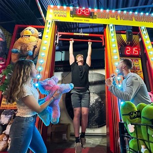 Jeu de défi Hang Time, jeu de défi de force de préhension, équipement de compétition sportive interactive, équipement de gymnastique - Product Image 3