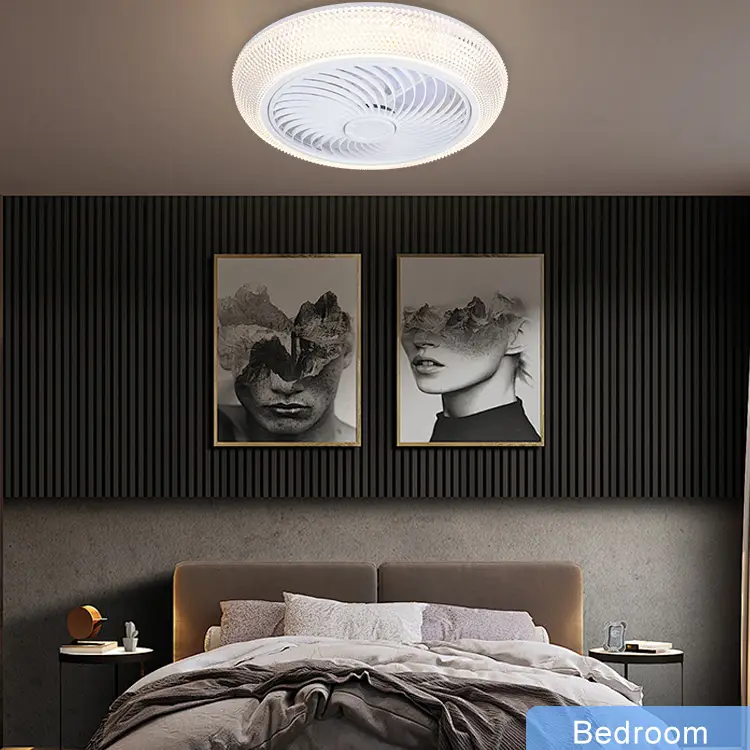 Nuovo oscuramento moderno soggiorno illuminazione interna ventilatore a soffitto telecomando ventilatore a soffitto luce led ventilatore a soffitto con luci