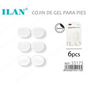 Cuscinetti adesivi per tallone Ilan Gel, 6 pezzi, per la cura dei piedi - Product Image 3