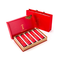 Emballage en carton écologique de luxe Star, matériaux recyclés, logo personnalisé, couleur marron, boîtes à parfum avec poignée