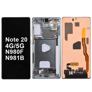 Panel OLED Táctil de Reemplazo Original para Teléfono Móvil Pantalla LCD Note 20 5G con Marco para Samsung Galaxy N980 <span class=keywords><strong>N981</strong></span> - Product Image 1