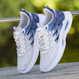 Nuove Scarpe Sportive Estive in Seta Ghiaccio Traspirante per Uomo, Suola Morbida Antiscivolo, Leggere, da Corsa, per Studenti, in Gomma - Product Image 6