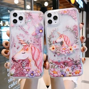 2021 3d de dibujos animados líquido Rosa Arena de funda para teléfono móvil para Iphone 11 12 - Product Image 1