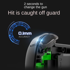 Interruptor de ráfaga de vibración de doble pasillo X3 para <span class=keywords><strong>Bluetooth</strong></span> <span class=keywords><strong>Android</strong></span> <span class=keywords><strong>IOS</strong></span>/PC Compatible con Control de juego estirable Joystick de refrigeración Gamepad - Product Image 4