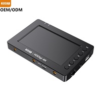 Ezcap278M HDDigi, Caja de Captura de Video 4K con Pantalla TFT de 5 Pulgadas, Grabador HDMI Portátil Independiente para Juegos, Uso Médico e Industrial