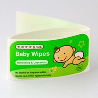 Étiquettes adhésives personnalisées écologiques, résistantes aux déchirures et non irritantes, avec impression vive et logo personnalisé pour les paquets de lingettes humides pour bébés sans parfum