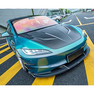 Nuovo Spoiler Anteriore in Fibra di Carbonio Stile <span class=keywords><strong>CT</strong></span> per Model 3 - Product Image 6