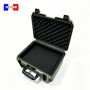 Boîtes <span class=keywords><strong>à</strong></span> <span class=keywords><strong>outils</strong></span> Tecpro de couleur vert olive, étui pour équipement, étui rigide étanche, boîte <span class=keywords><strong>à</strong></span> <span class=keywords><strong>outils</strong></span> avec mousse - Product Image 2