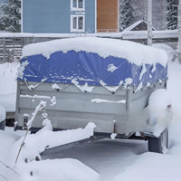 Bâche de camion personnalisable en PVC 1000D, très résistante, imperméable, résistante à l'eau, occultante, utilisable comme couverture de remorque