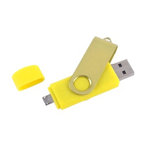 Tốc độ cao 128GB Type-C 3.0/2.0 OTG USB Flash Drive 16GB 64GB 32GB 8GB máy tính di động kim loại mới xoay đẩy phong cách Hộp chọn - Product Image 5